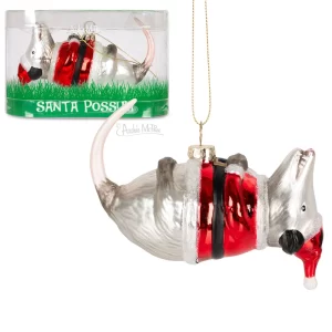 Santa Possum Ornament